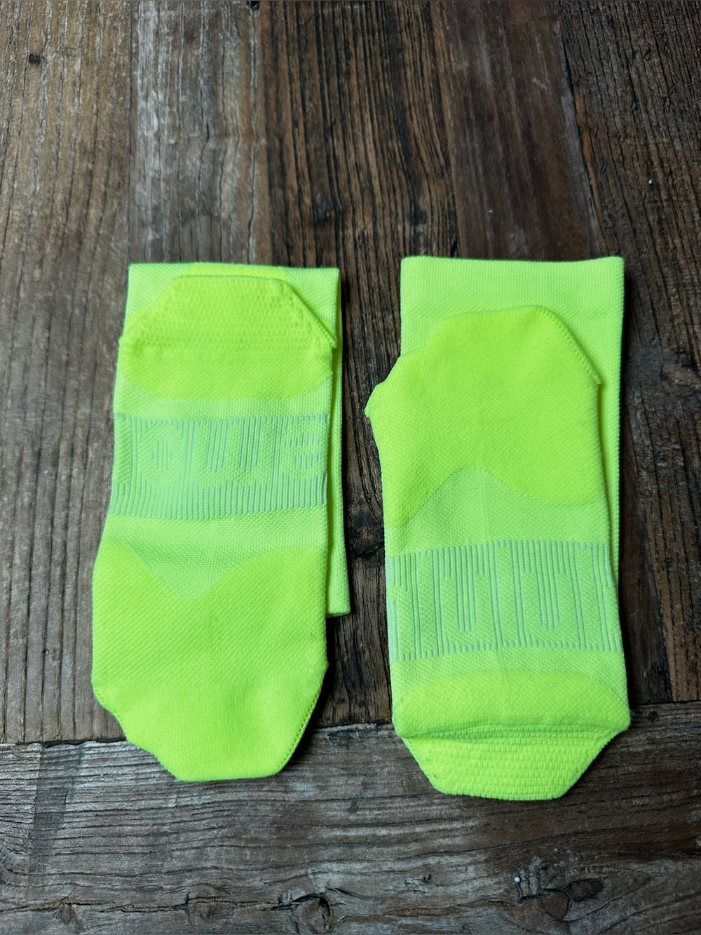 lululemon athletica Neon Lime No-Show Athletic Socks